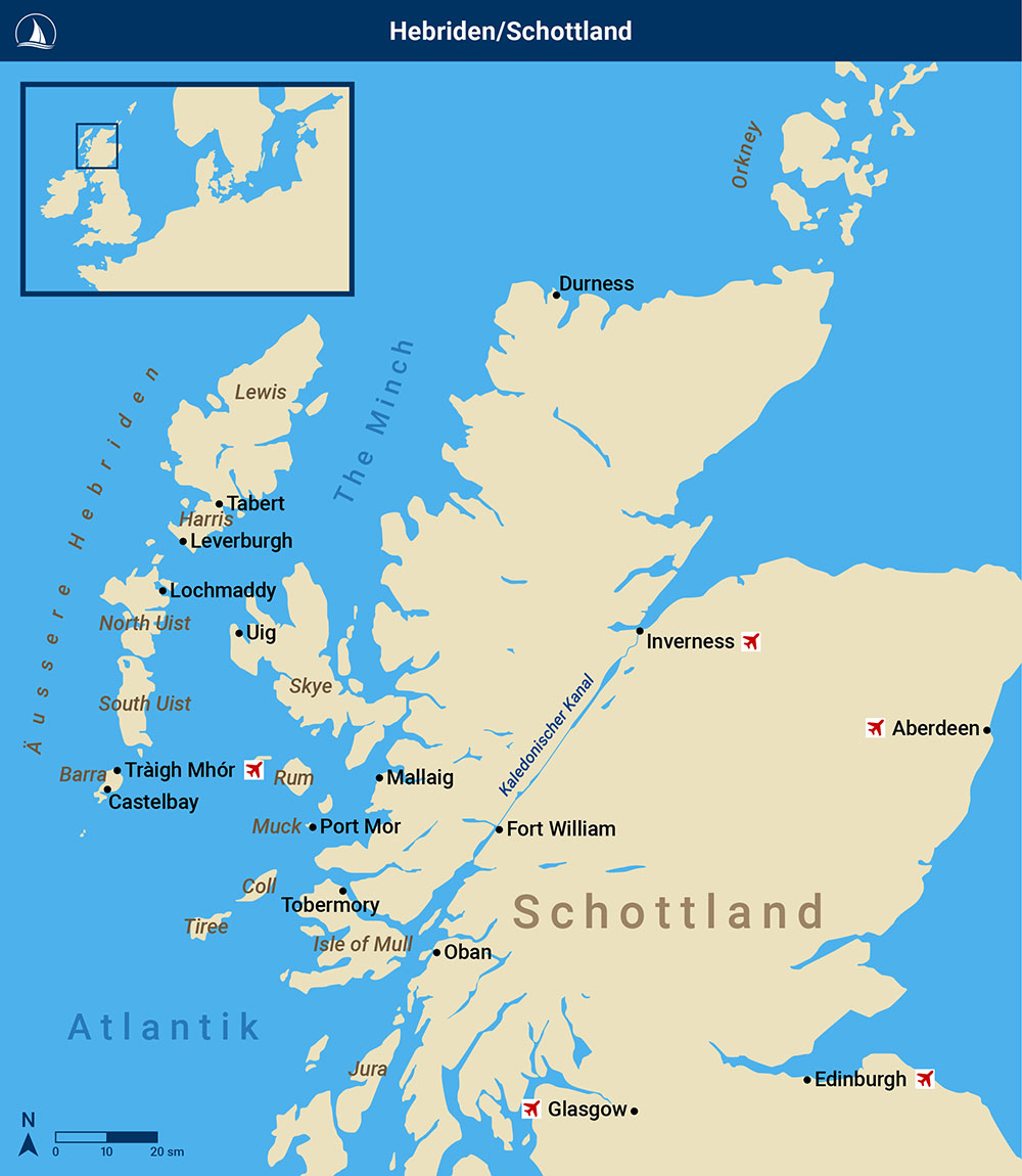 Blauwasser_Schottland_Hebriden_karte