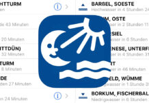 Gezeiten: Offizielle Gezeitenberechnungen für unterwegs (Gezeiten-App)