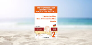 Kartografischer Hafenführer Ligurisches Meer