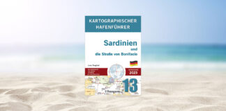 Kartografischer Hafenführer Sardinien
