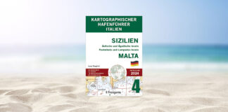 Kartografischer Hafenführer Sizilien und Malta