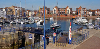 Hafen/Marina Eastbourne Sovereign Harbour (Englischer Kanal)
