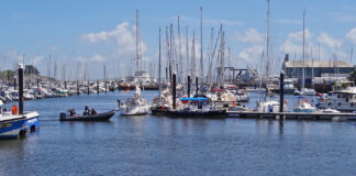 Hafen/Marina Lymington (England/Solent)