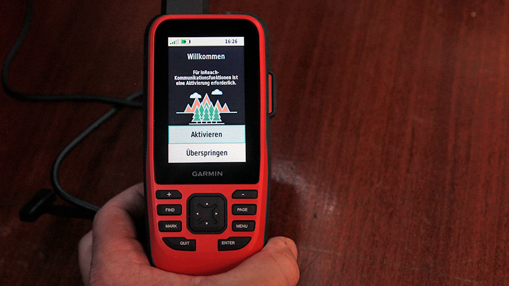 blauwasser_inreach_ausprobiert_inbetriebnahme