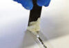 Foto-Anleitung: Kratzer mit Epoxy-Spachtel entfernen