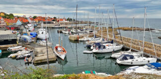 Hafen/Marina Gudhjem (Dänemark/Bornholm)