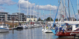 Alter Hafen/Marina Brunsbüttel (Deutschland/Elbe)