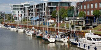 Hafen/Marina Stade (Deutschland/Elbe/Schwinge)