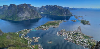 Hafen/Marina Reine (Norwegen/Lofoten)