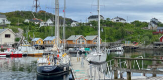 Hafen Sørvågen (Norwegen/Lofoten)