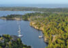Naturhafen Biskopsön (Koxviken/Schweden)