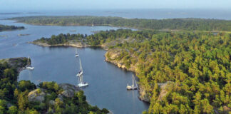Naturhafen Biskopsön (Koxviken/Schweden)