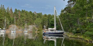 Ankerplatz Lådna /Hemviken (Schweden)