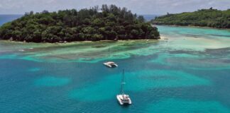 Ankerplätze im Sainte-Anne Marine Nationalpark (Seychellen)