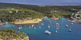 Ankerplatz Cala Portals Vells (Spanien/Balearen/Mallorca)