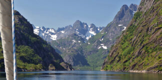 Naturhafen/Ankerplatz Trollfjord (Norwegen/Lofoten)