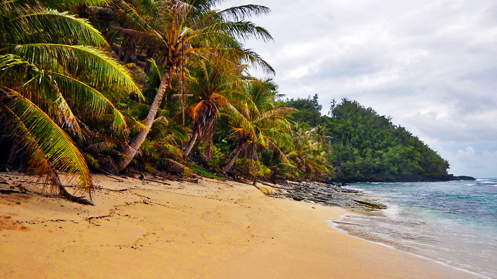 blauwasser_pazifik_polynesien_gambier_strand
