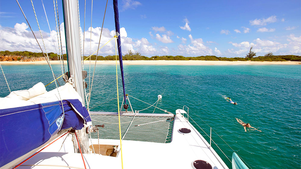 blauwasser_revierinformation_karibik_ueberblick_leeward_islands_schwimmen