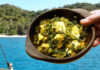 Rezept: Palak Paneer, selbstgemachter Käse mit Spinat