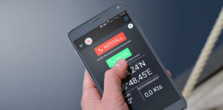 Hilfe im Seenotfall: die App SafeTrx der DGzRS