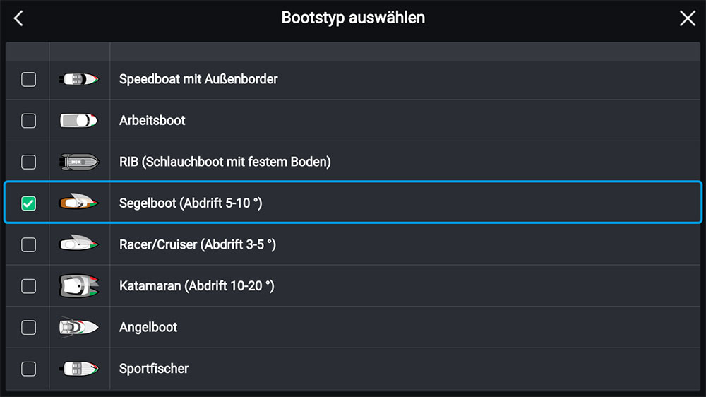 blauwasser_segelfunktion_sail_performance_raymarine_axiom_bootstyp