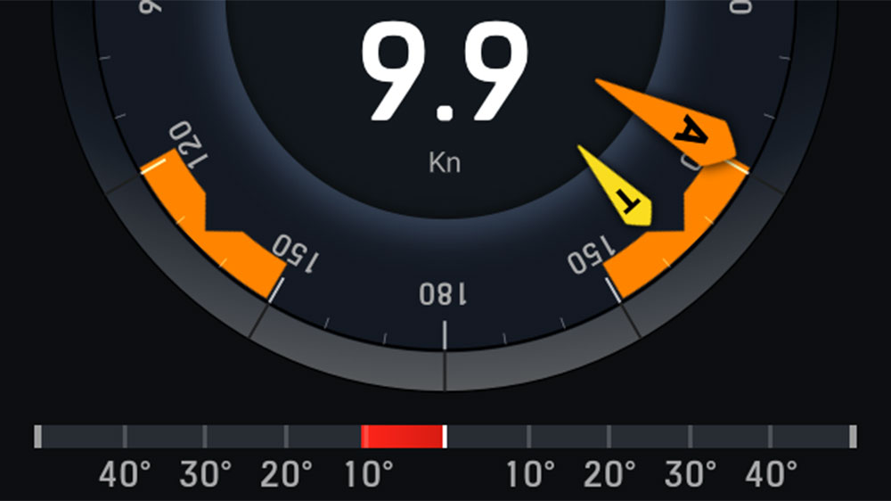 blauwasser_segelfunktion_sail_performance_raymarine_axiom_ruderlage