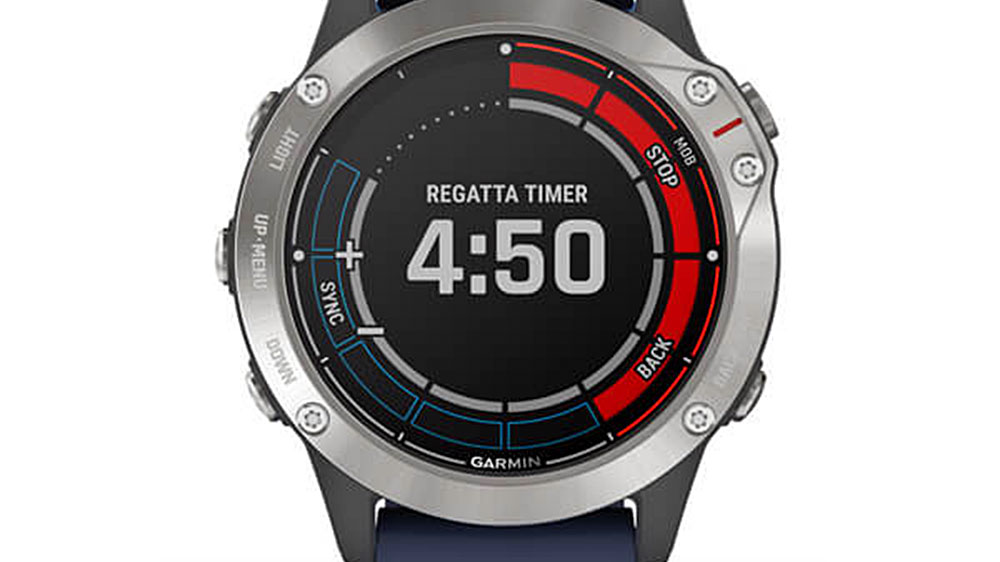 blauwasser_smartwatch_quatix_6_garmin_regattatimer