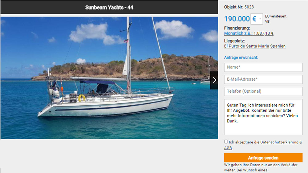 blauwasser_yacht_kasko_versicherungssumme_inserat
